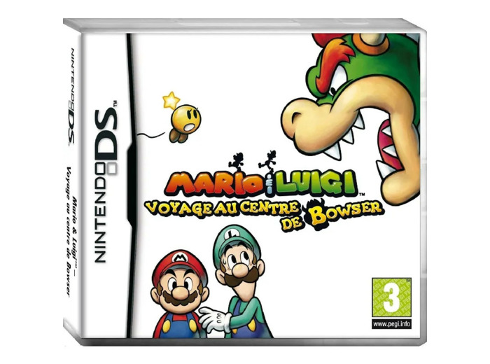 Jeu Nintendo Ds Mario Luigi Voyage Au Centre de Bowser