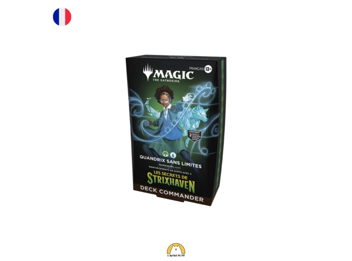 Deck Commander : Quandrix Sans Limites - Les Secrets de Strixhaven (FR)