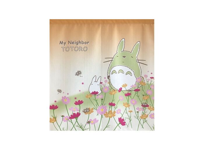 Mon voisin Totoro - Rideau japonais Fleurs 90 x 85 cm