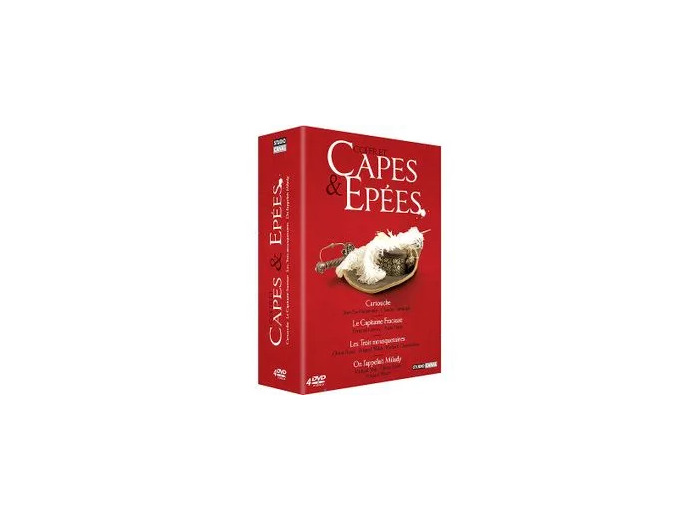 Dvd Cartouche - Le Capitaine Fracasse - Les trois mousquetaires - On l'appelait Milady - Coffret