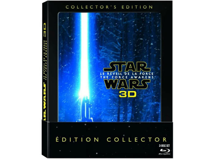 Dvd Star Wars 7 : Le Réveil de la Force - Édition Collector Blu - ray 3D + Blu - ray