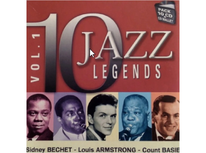 Cd 10 Jazz Legends Volume 1 - 10 Jazz Legends