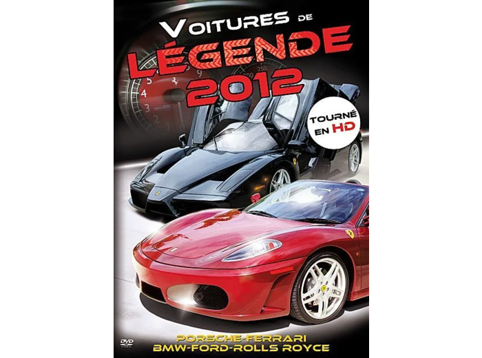 Dvd Voitures de légende 2012