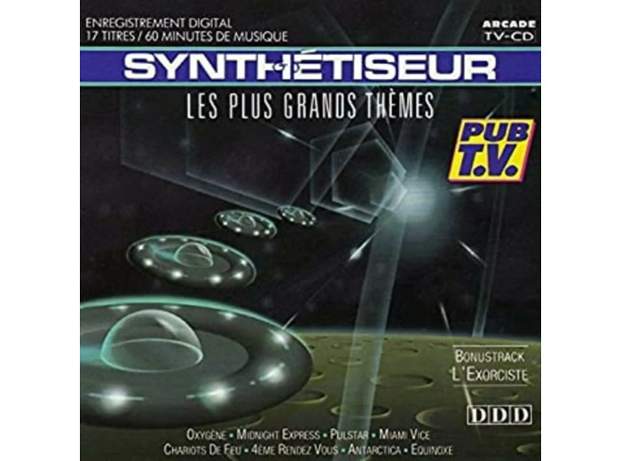 Cd Ed Starink - Synthétiseur - Les Plus Grands Thèmes (1989)