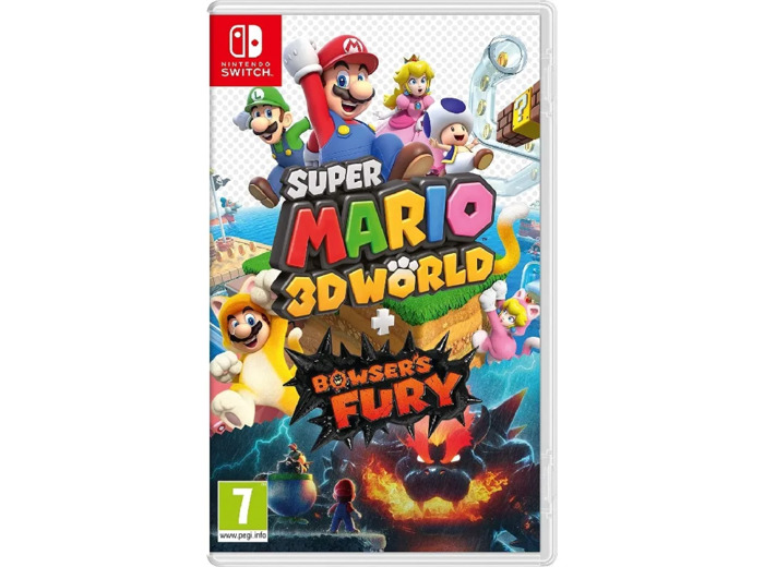 Jeu Switch Super Mario 3D World + Bowser's Fury
