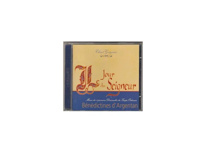 Cd Le jour du Seigneur Choeur des Bénédictines d'argentan