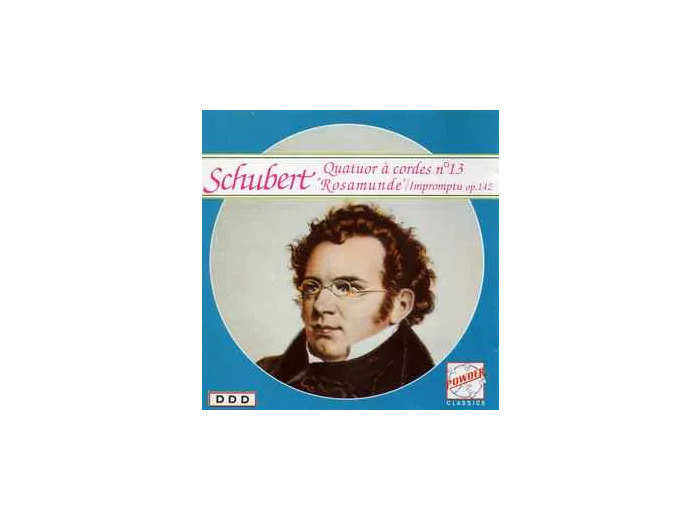 Cd Schubert - Quatuor A Cordes N°13  (1990)