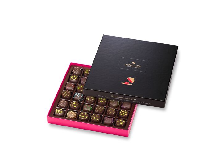 Coffret Initiation 36 chocolats noirs 360g - Collection Initiation Chocolat