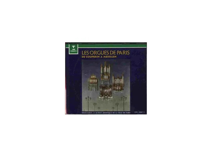 Cd Various - Les Orgues de Paris de Couperin A Messiaen (1992)