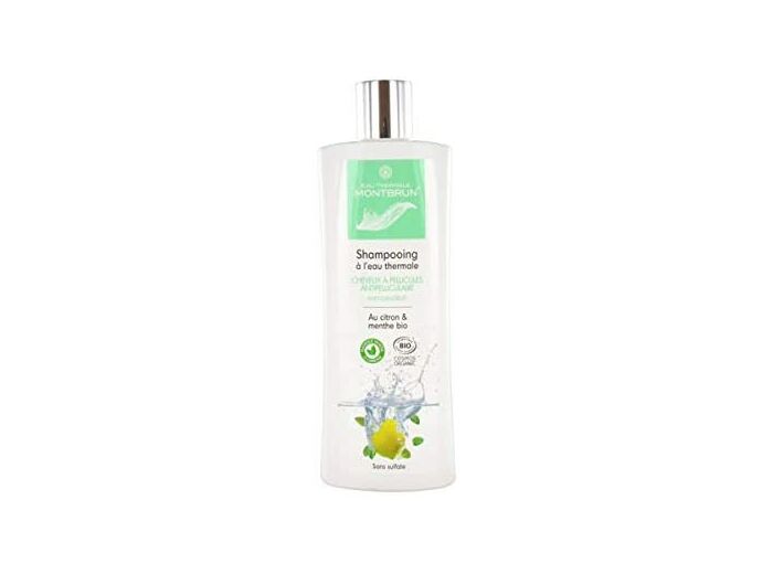 Montbrun Shampoing à l'Eau Thermale Cheveux A Pellicules Antipelliculaire Bio 250 ml