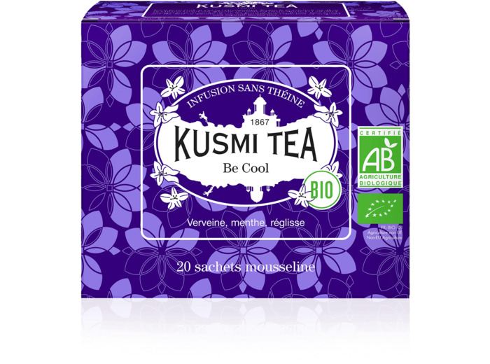 Infusions & Déthéinés Be Cool Bio - Etui 20 sachets mousseline - 36gr