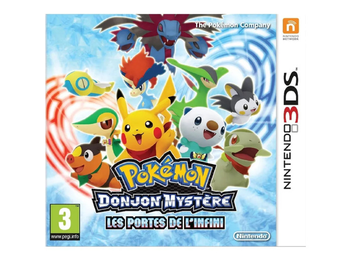 Jeu 3ds Pokemon Donjon Mystère - les Portes de L'infini (mystery dungeon gates to infinity)