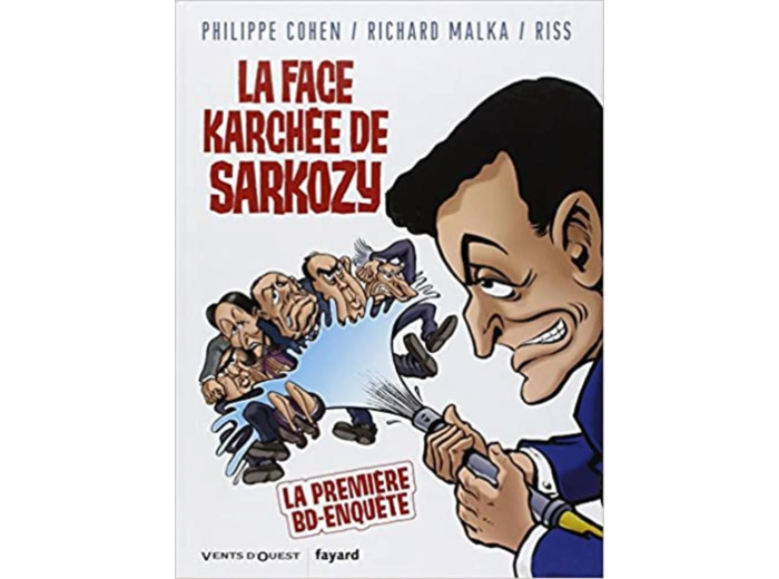 Livre La face karchée de Sarkozy