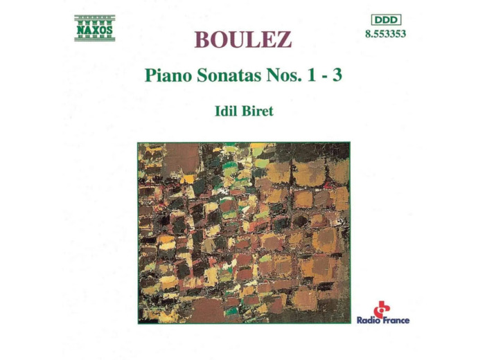 Cd Pierre Boulez - Piano Sonatas Nos. 1 - 3 (1995)