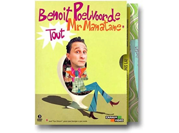 Dvd Benoît Poelvoorde : Tout Mr Manatane, L'Intégrale (33 épisodes) - Coffret 3 DVD