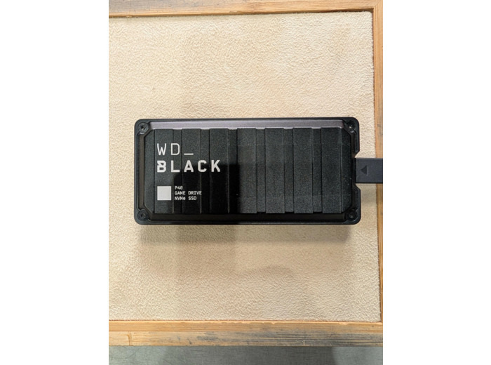 WD_BLACK P40 Game Drive SSD WDBAWY5000ABK - SSD - 500 Go - externe (portable) - USB 3.2 Gen 2x2 (USB-C connecteur) - noir