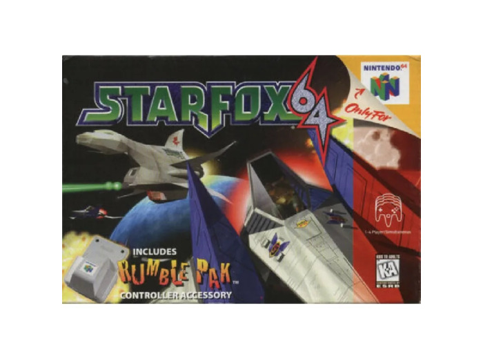 Jeu N64 Starfox 64 Avec Vibreur