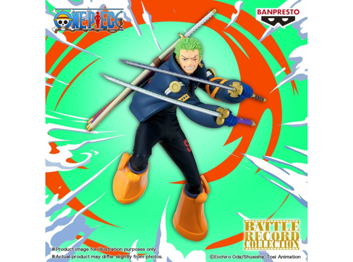 One Piece - Figurine Roronoa Zoro Battle Record Collection