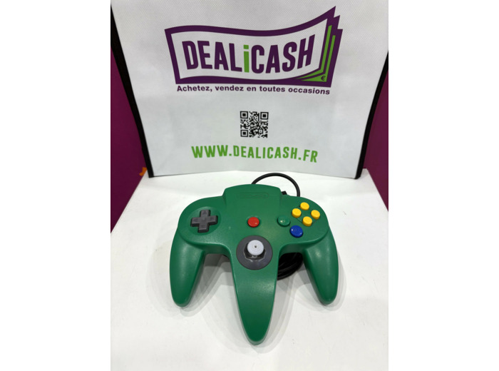 Manette Filaire Nintendo N64 Grise