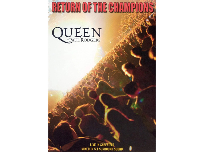 Dvd Brian May, Paul Rodgers : Return of the champions