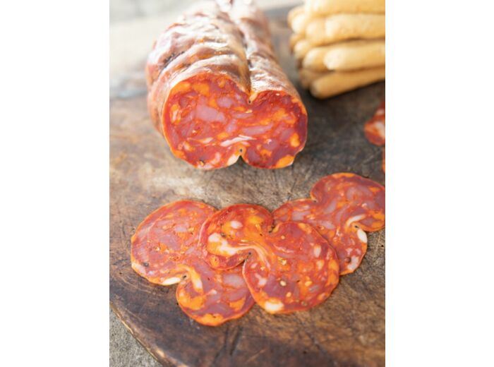 SOPPRESSATA PIMENTEE et GRAINES DE FENOUIL