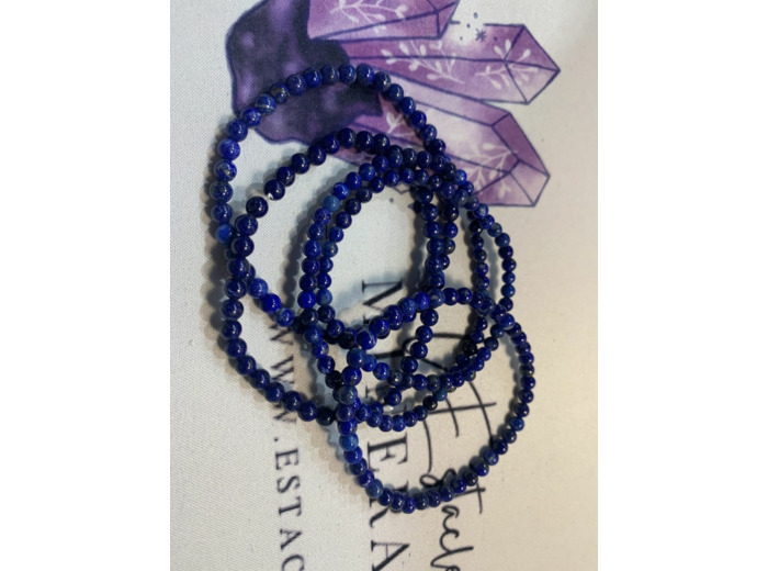 Bracelet en lapis-lazuli