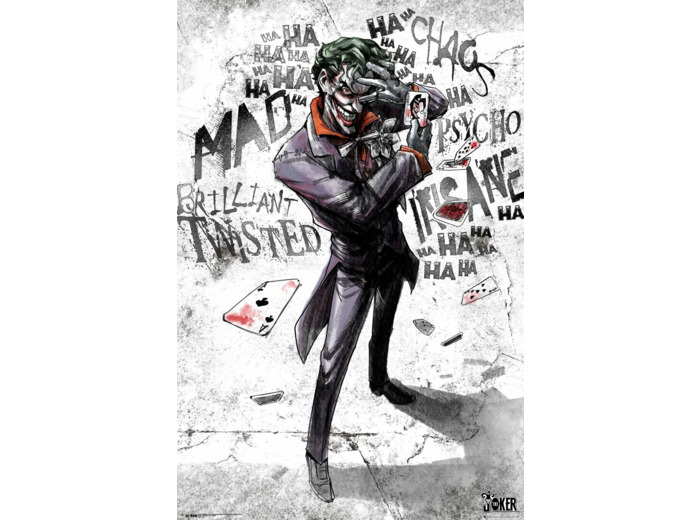 [POSTER] DC Comics Joker Asylum Maxi poster portrait