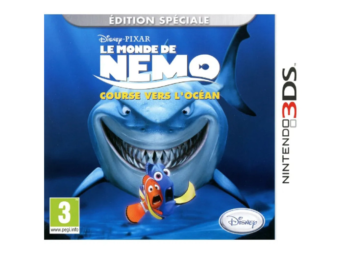 Jeu 3ds le Monde de Nemo Course Vers L'ocean Edition Speciale
