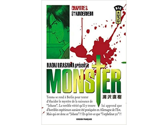 Livre Monster, tome 3 : 511 Kinderheim