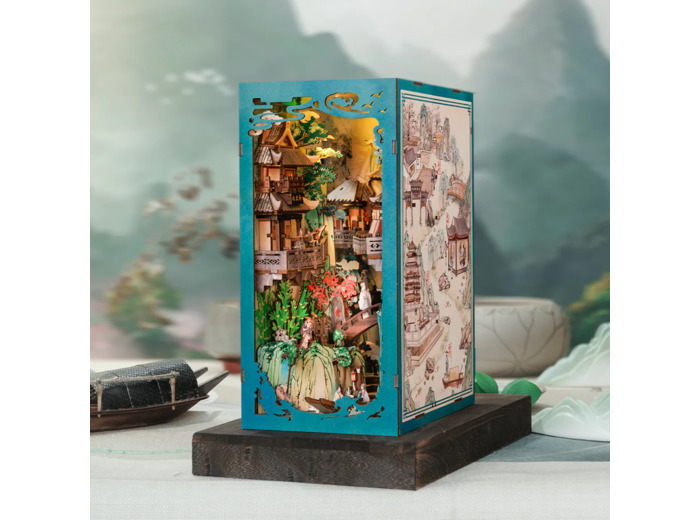 [BOOK NOOK]  BOOK NOOK KIT - DIY - La Vie de Su Dongpo - 280pc + Eclairage LED