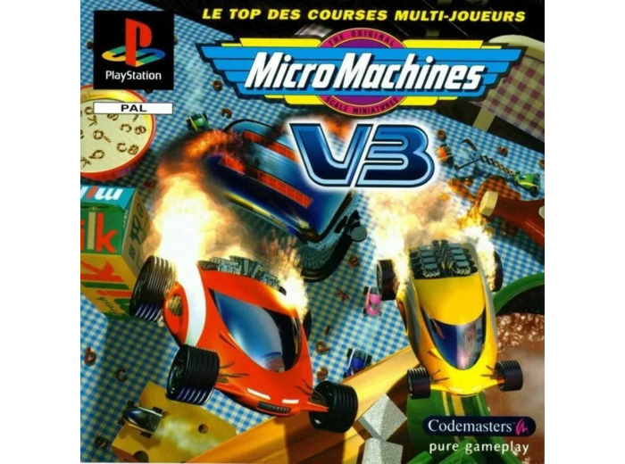 Jeu Ps1 Micro Machines V3