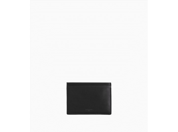 Petit porte papiers de voiture Martin en cuir lisse