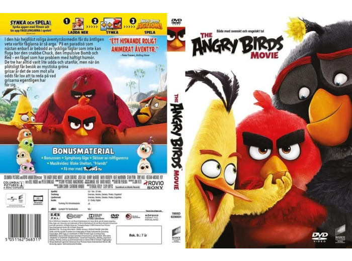 Dvd Angry Birds le Film