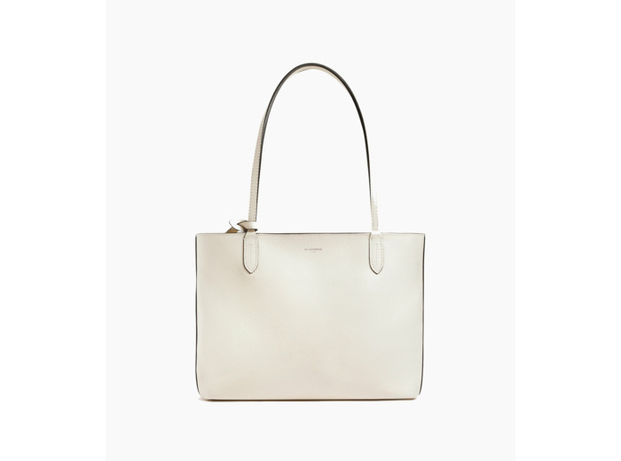 Petit sac cabas Louise en cuir grainé