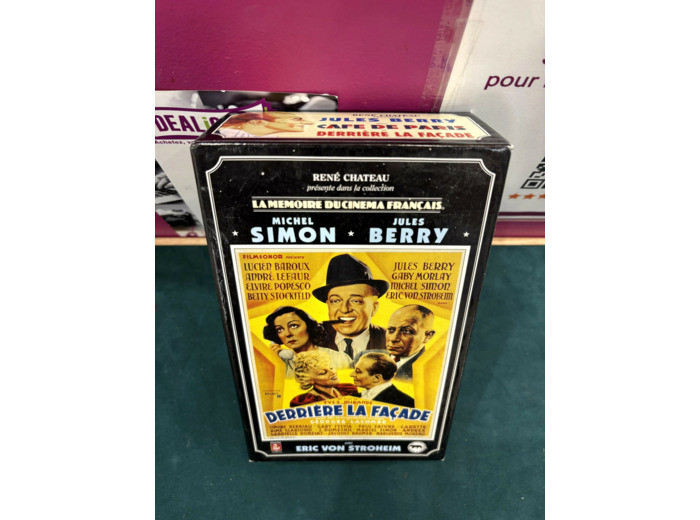Coffret jules berry - Derrière la facade ; café de paris [VHS]