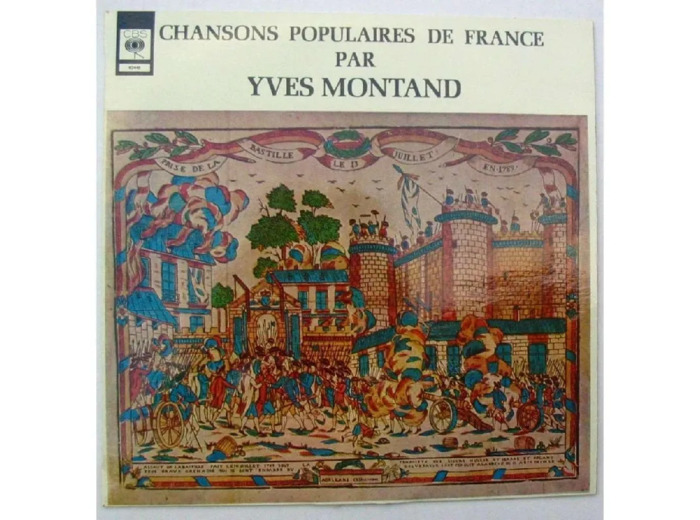 Cd Yves Montand Chansons Populaires de France