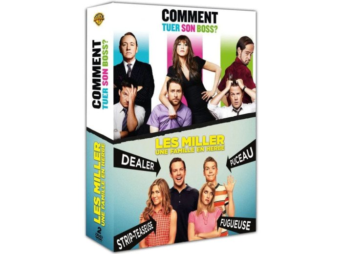 Dvd Comment tuer son boss + Les Miller, une famille en herbe - Pack