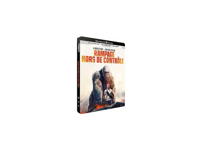 Blu-ray 4K Ultra HD Rampage Hors de contrôle - Ultimate edition Steelbook