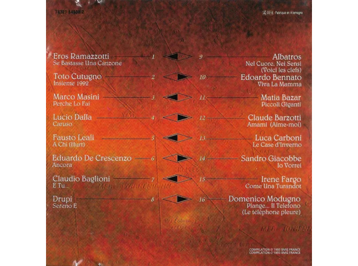 Cd Various - Italian Feeling, Vol. 1 (1993)