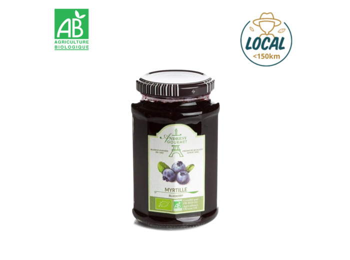 Confiture Myrtille bio Andrésy x 1