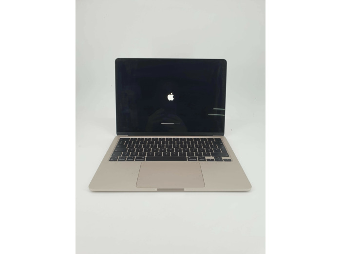 Ordinateur Portable Apple MacBook Air MLY23FN/A - Mi - 2022 - M2 8 Go RAM 512 Go SSD Lumière stellaire AZERTY