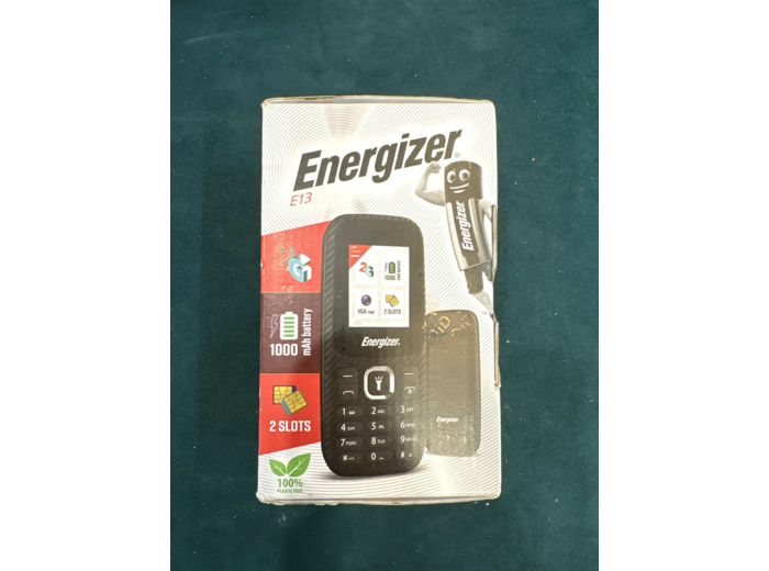 Téléphone portable ENERGIZER 2G double SIM noir E13