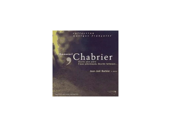 Cd Oeuvres pour piano / Pièces pittoresques / Bourrée fantasque..