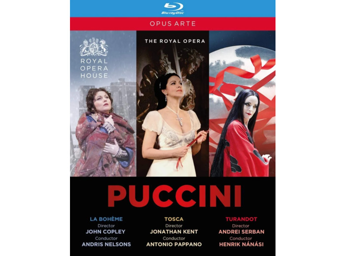 Blu-Ray La Boheme/Tosca/Turandot