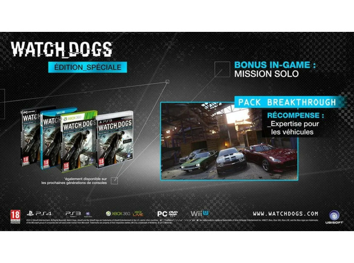 Jeu PS3 Watch Dogs