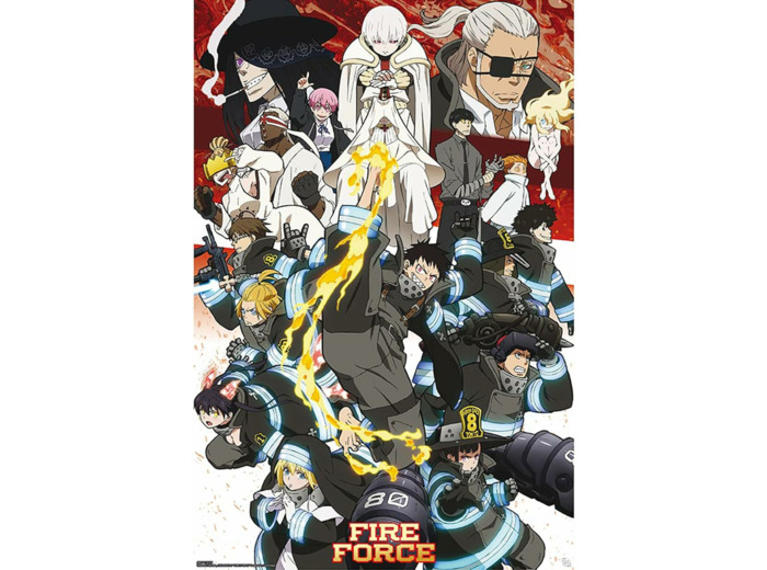 FIRE FORCE Poster Key art saison 2