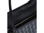 Grand sac cabas horizontal Camille en toile enduite