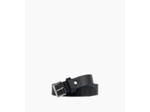 Ceinture homme avec boucle carrée en cuir lisse