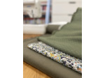 Sélection Coup de coudre - Tissu Coton Velours Lisse en Coton Uni Kaki