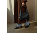 Sac porté épaule moyen modèle Juliette en cuir grainé